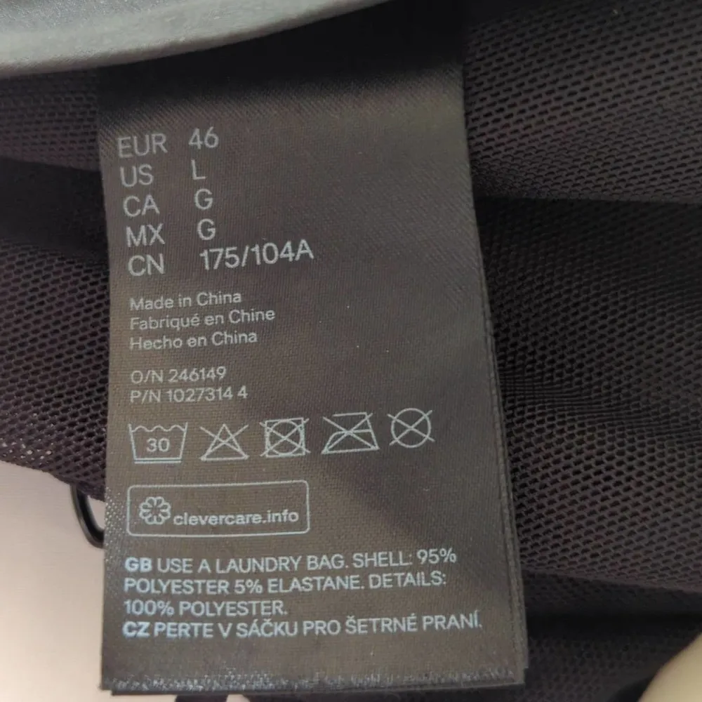 H&M Womens Jeweled Cropped Shirt‎ Top Black Spaghetti Straps L - Image 6