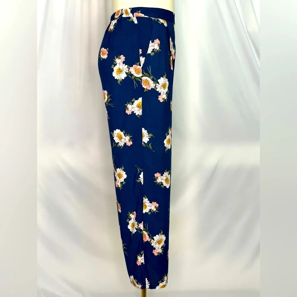 Xhilaration Women's Floral Print Palazzo Pants (811) - Image 4