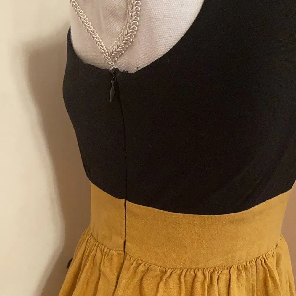 Tiana B Bold Collar Dress Black Size 6 - Image 5