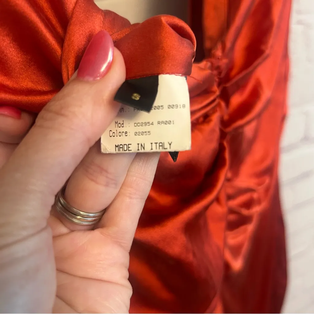 Roberto Cavalli Stunning RARE vintage designer silk dress 2005 tags snake gems S - Image 11