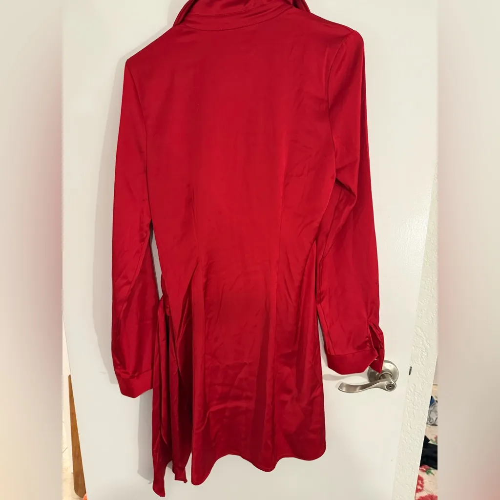 House of Harlow Red long Sleeve Dress - Image 3