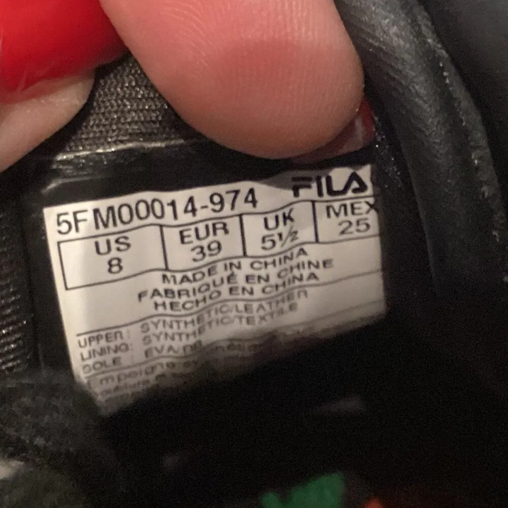 Fila Original Fitness Embroidery Floral shoes - Image 8