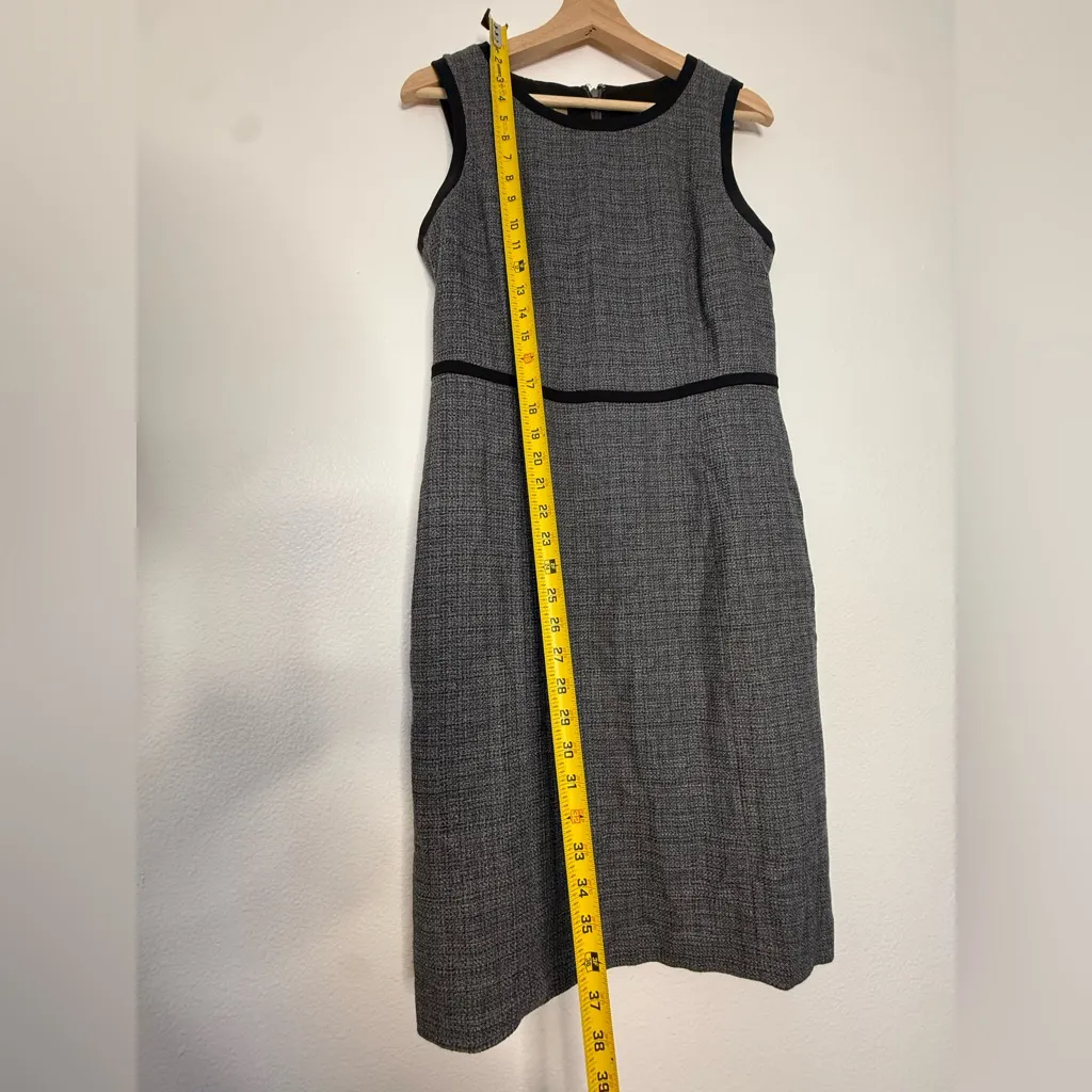 Talbots tweed suits set dress blazer Gray Black classic woven in Italy wool 🇮🇹 6 - Image 6