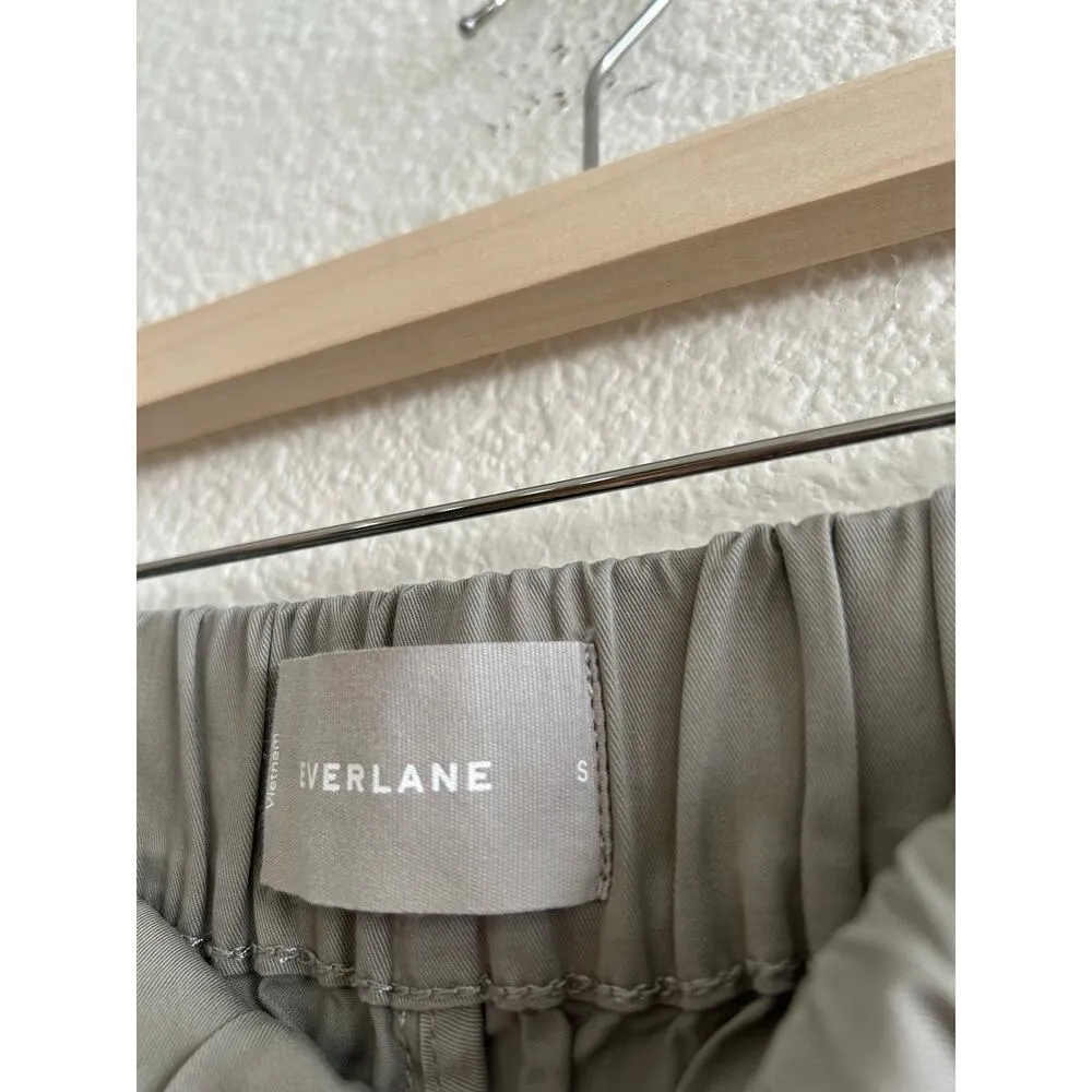 EVERLANE The Easy Pant Straight Leg Chino in Pewter Green S - Image 3
