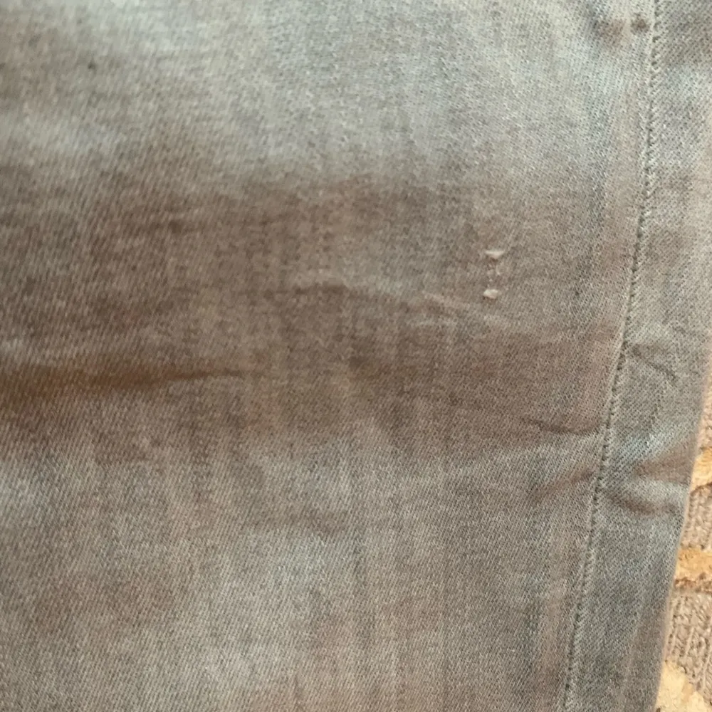 All Saints Grey Skinny Jeans Mast Fit Ankle Zip 24 - Image 6