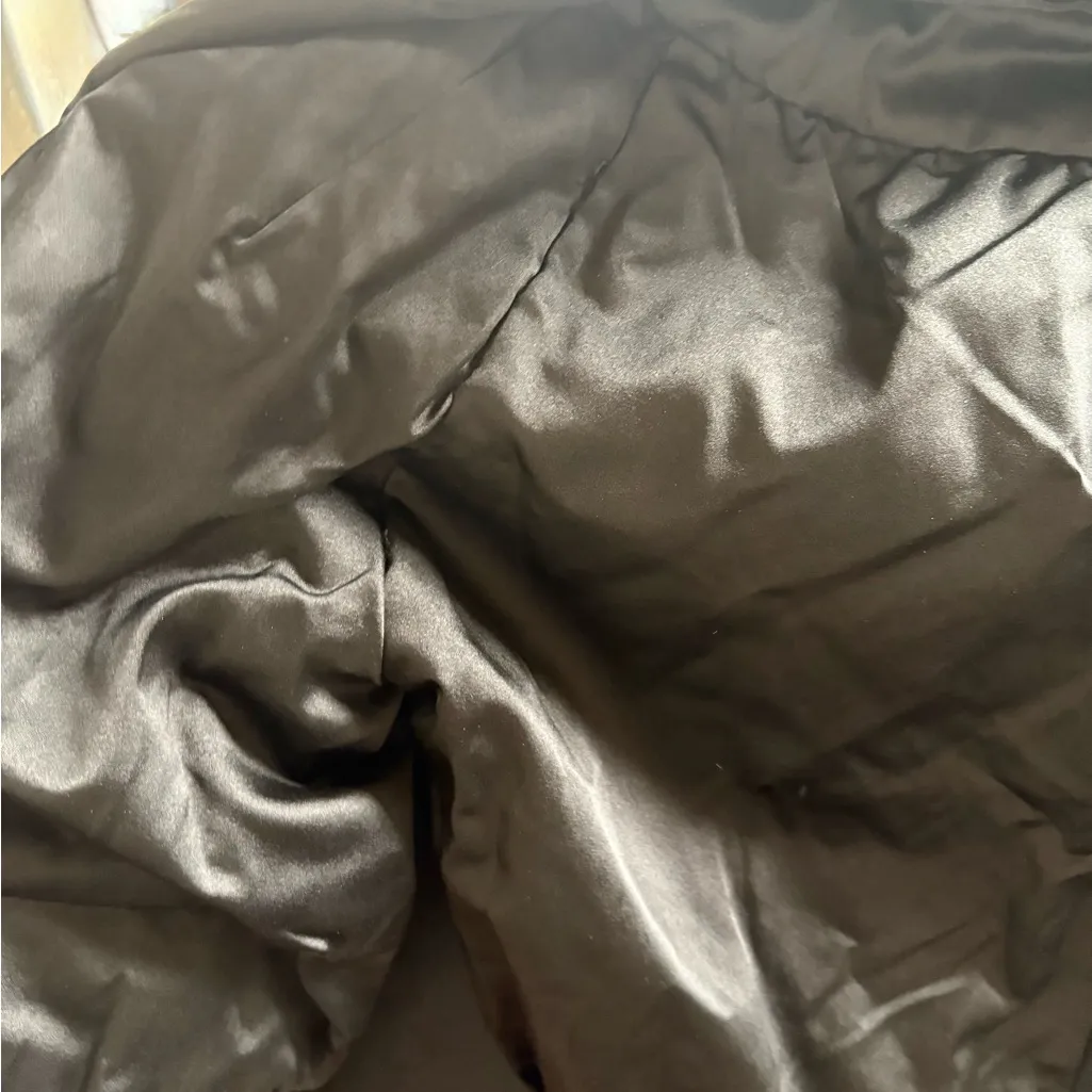 Vintage Elegant Black Women's Persian Lambs Wool Jacket Size 10 - Image 6