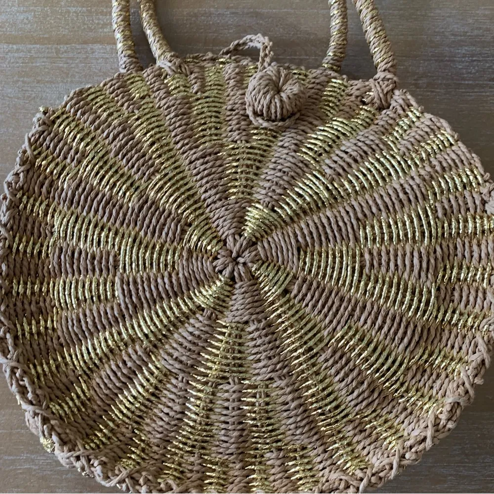 Bujibaja Straw Circle Bag - Image 4