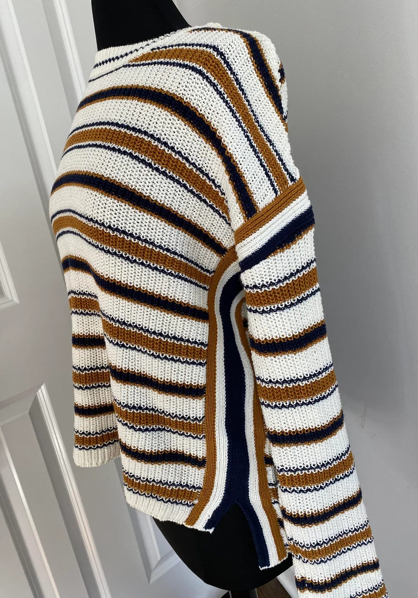 Striped Knit Sweater - Image 2