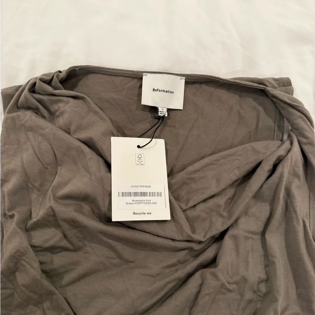 Reformation Anastasia Knit Dress - Image 6