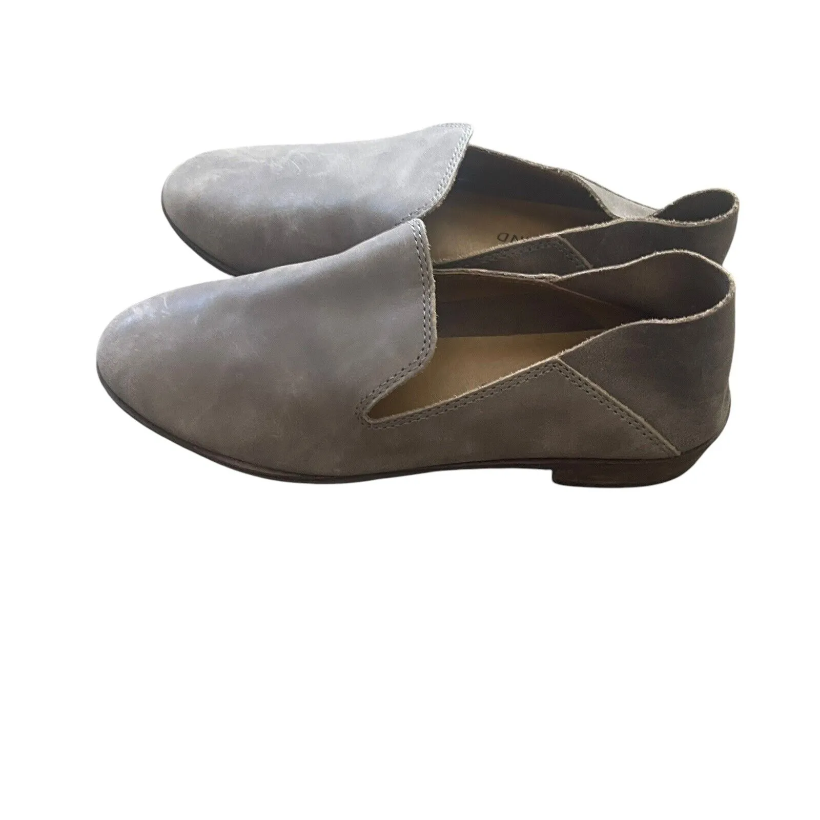 Lucky‎ Brand Women's Size 6 M Cahill Taupe Leather Loafer Flat Shoes - Image 4