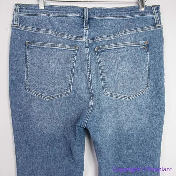 NEW Madewell Cali Demi-Boot‎ Jeans in Dorrance Wash: TENCEL™ Denim Edition, 32 - Image 10