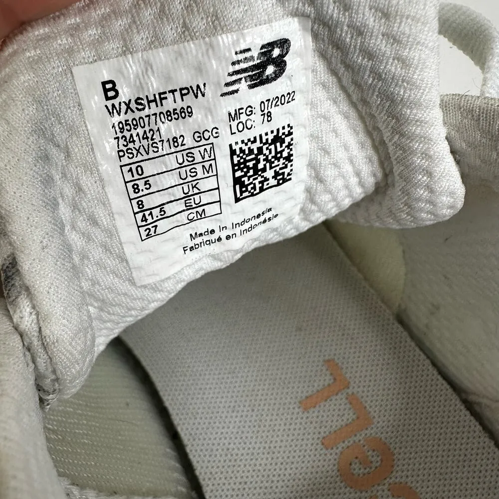 New Balance Fuelcell Shift TR WXSHFTPW Sneakers Women's Size 10 Men's 8.5 - Image 8