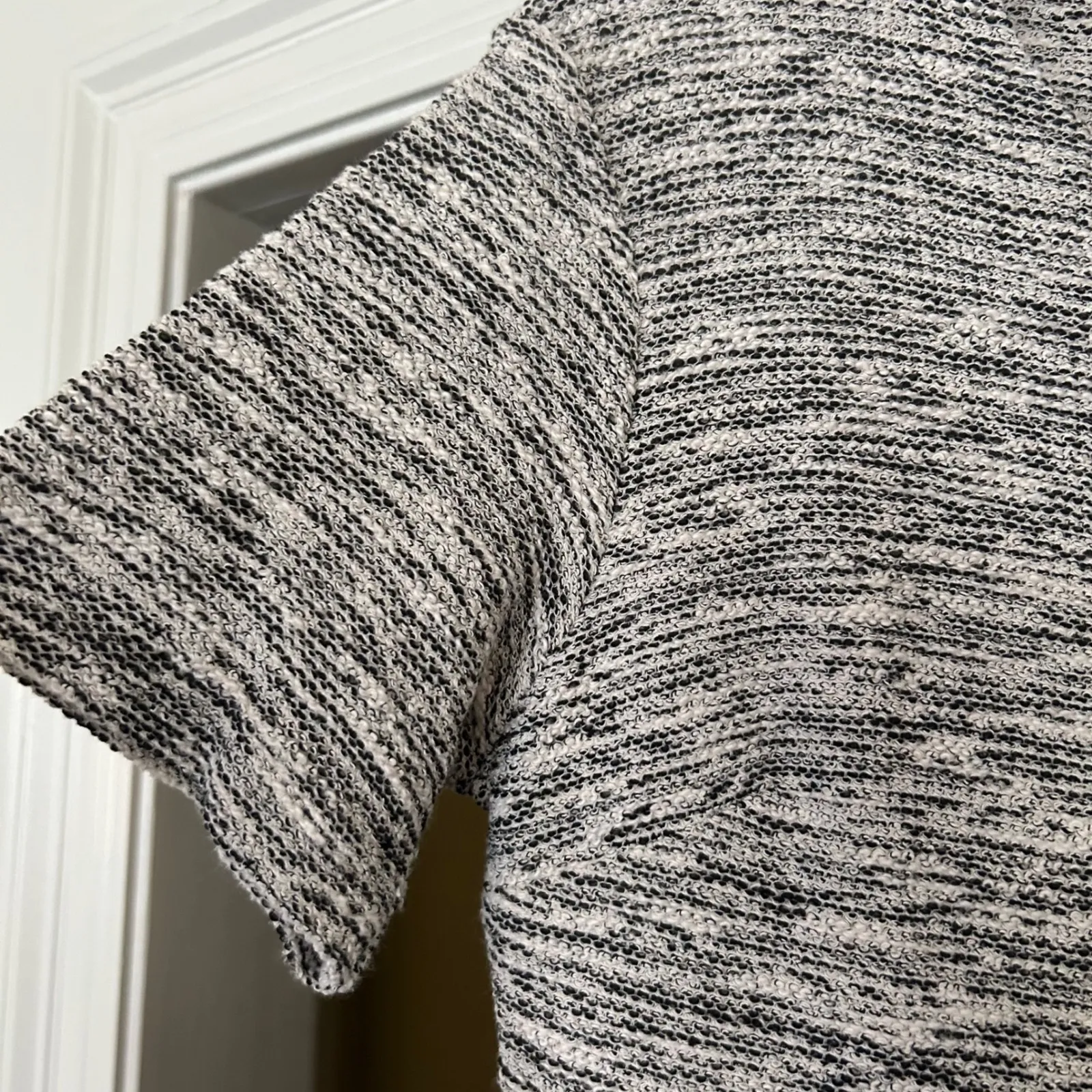 Forever‎ 21 Tweed Dress - Short Sleeve Career Casual - L - Image 5