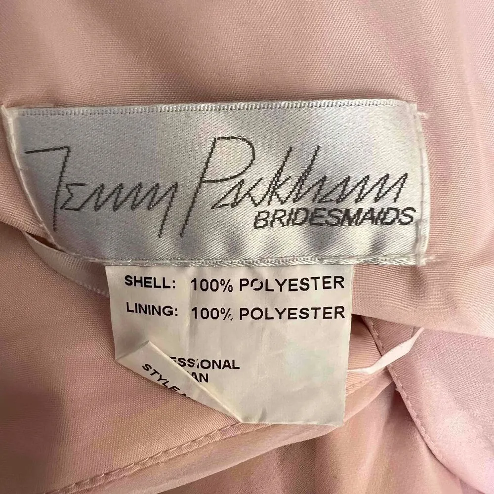 Dessi Collection Midi Dress Rose Sleeveless Spaghetti Straps Bustier Size 10 New - Image 6