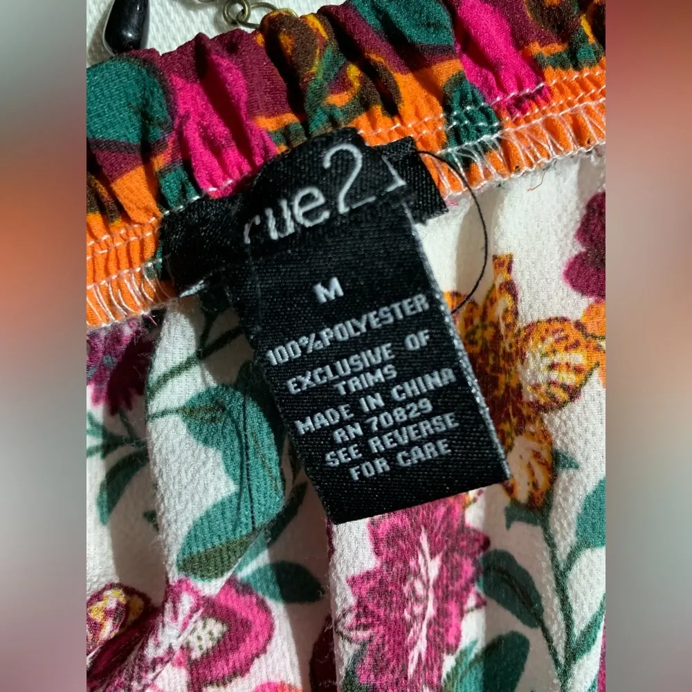 Rue21 Floral Boho Blouse - Image 7