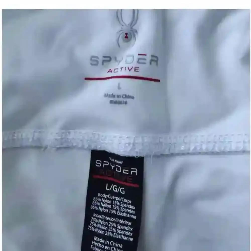 NWT Spyder Women's athletic shorts. Built in compression shorts !!! Size L - Image 6