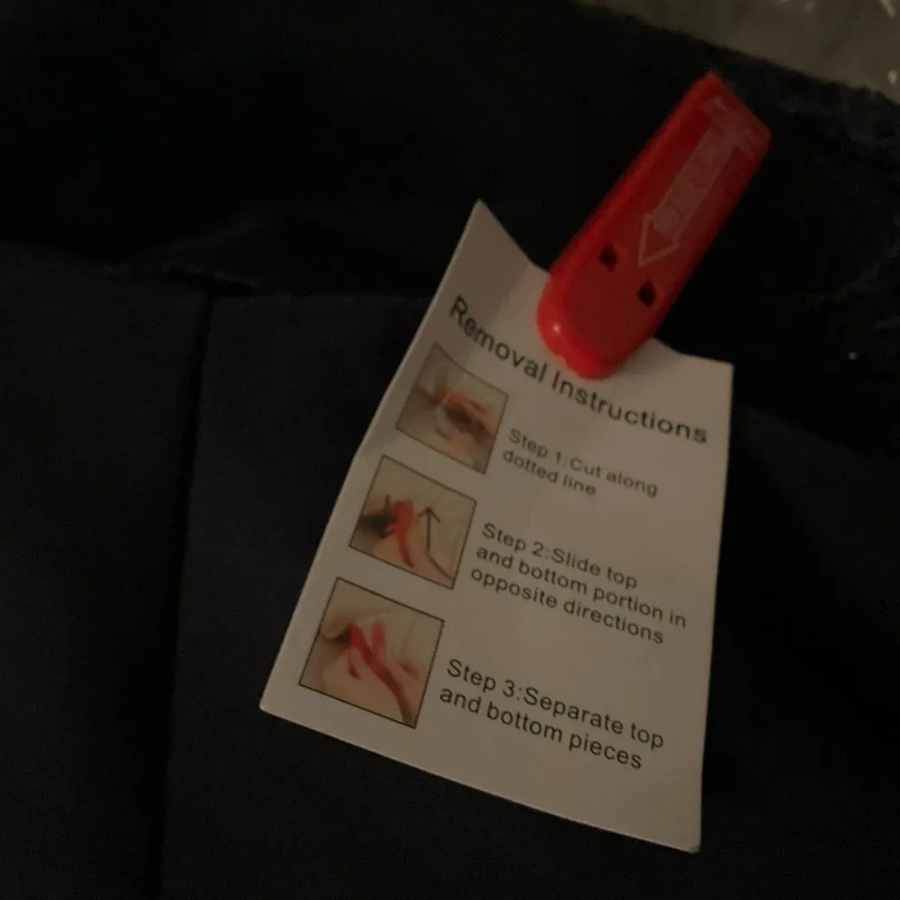 MAC DUGGAL 11233 Womens Navy Flounce Sleeve Square Neck Column Gown - Image 13