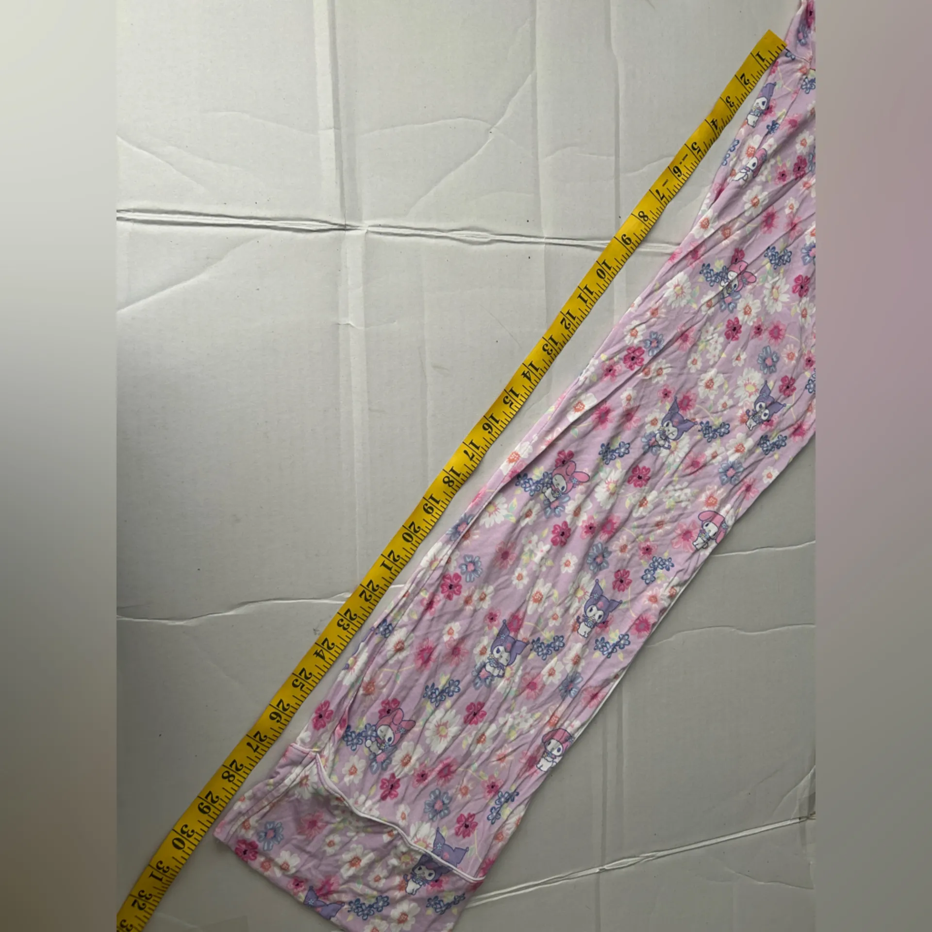 Posh Peanut X Kuromi My Melody Women’s Bamboo PJ Pants Pink Size M - Image 6