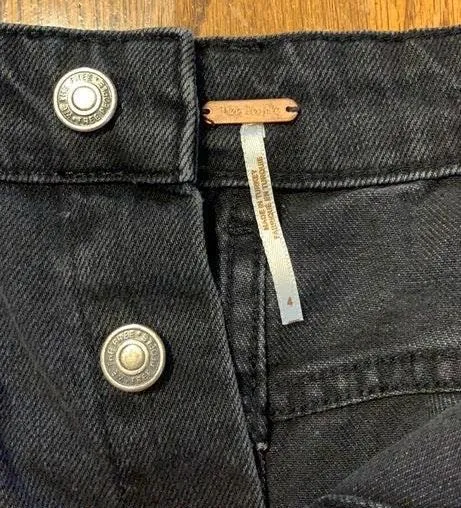 Black Denim Skirt - Image 3