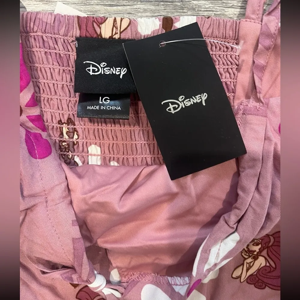 Disney Hercules Floral Meg Allover Print Slip Dress - Image 6