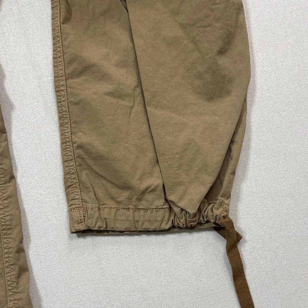 American Eagle Outfitters Women's Tan Cargo Jeans - Image 6