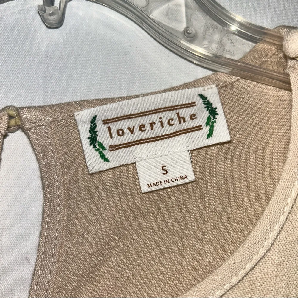 Loveriche Beige Top Women’s Small - Image 3