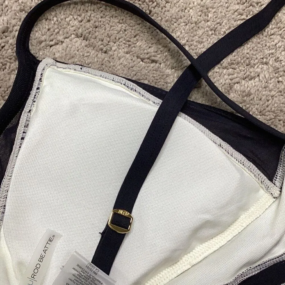 New. BLEU Rod Beattie snake print swimsuit. Retails $139 size 12 - Image 11