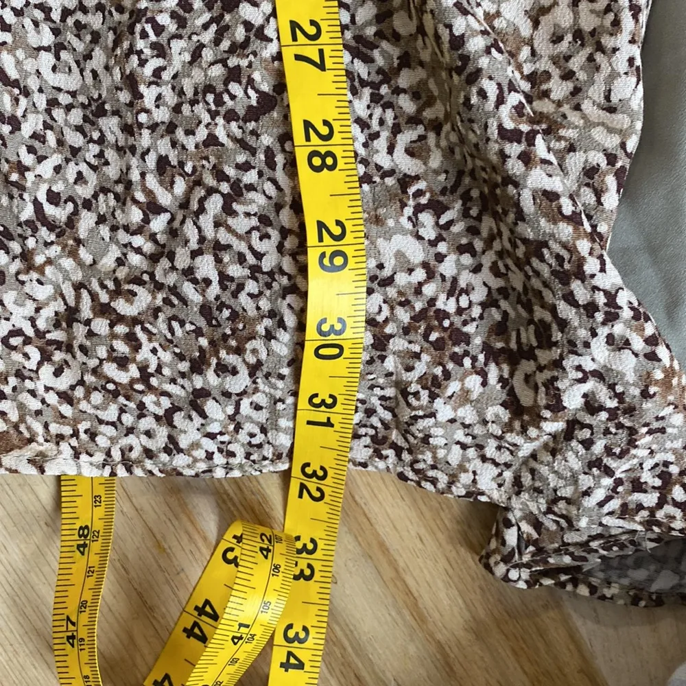 Zara brown printed dress - Image 13