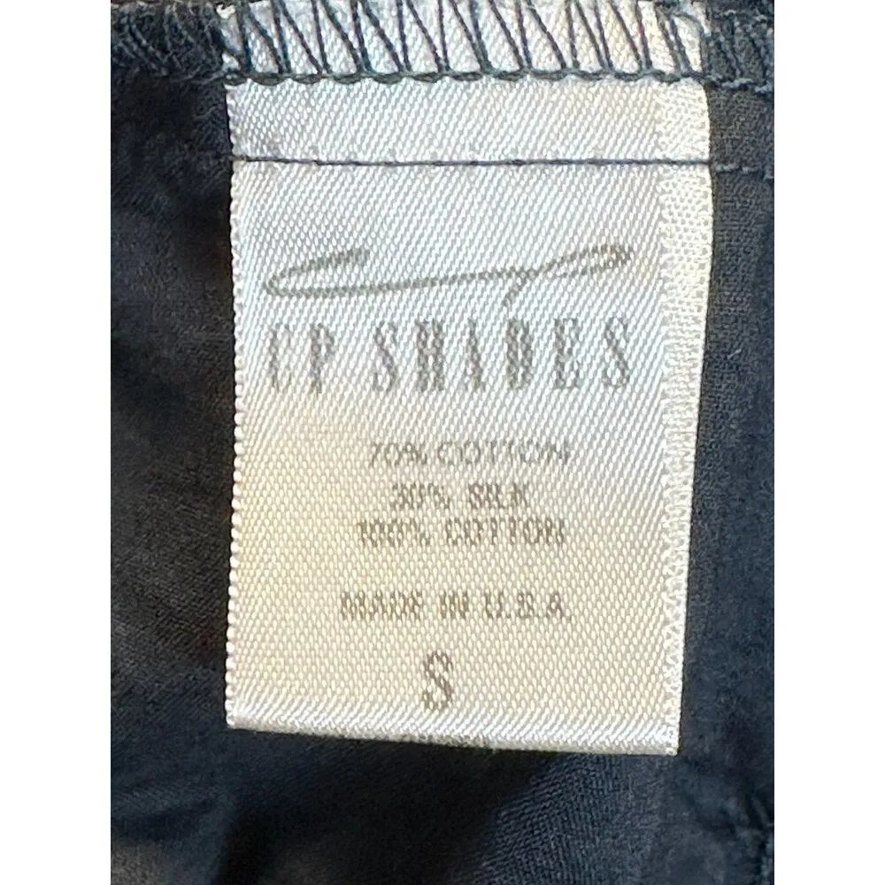 CP Shades  Women's Size S Blue Julia Midi Dress Sleeveless Plunge Neck EUC - Image 7