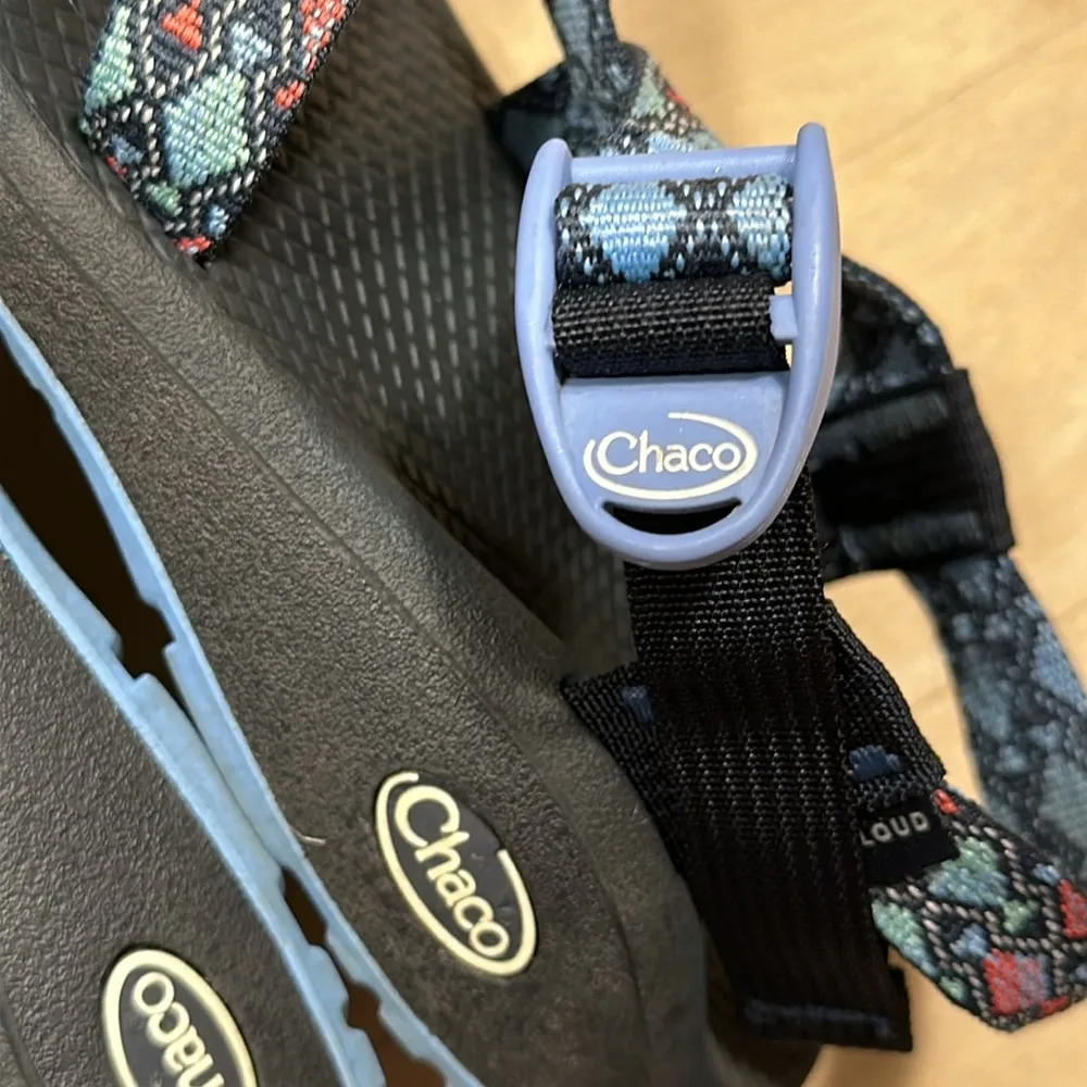 Chaco Z Cloud 2 Trace Eclipse Bleu Sport Sandals Sz 8 - Image 6
