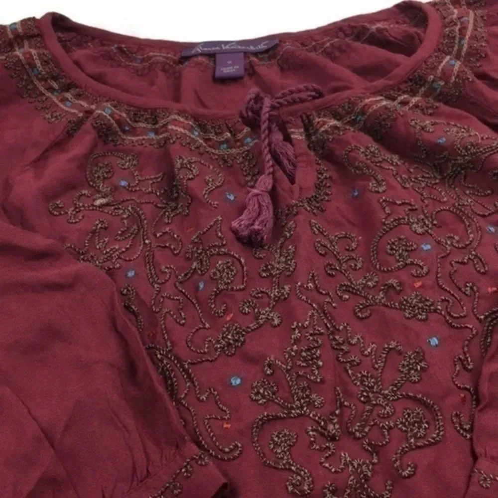 Gloria Vanderbilt  ladies blouse M - Image 3