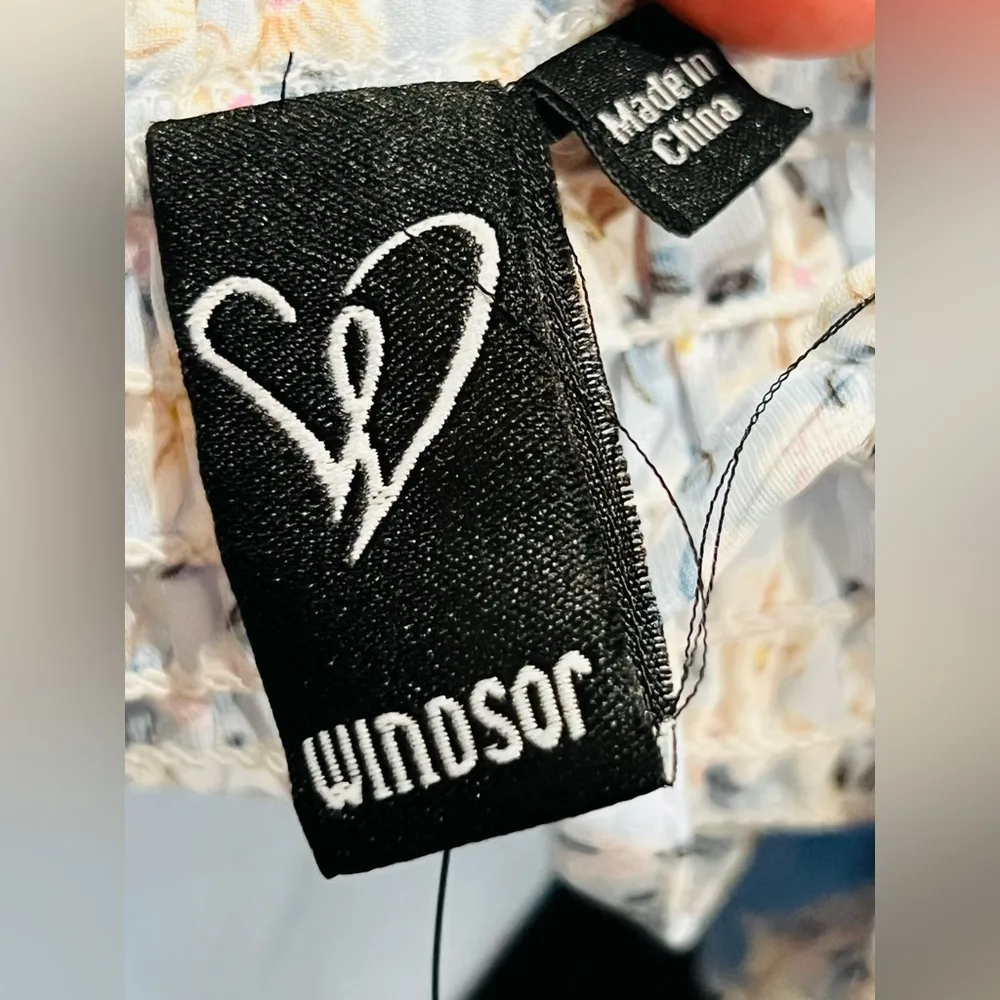 Windsor Effortless Weekend Vibes Floral Mini Dress S - Image 9