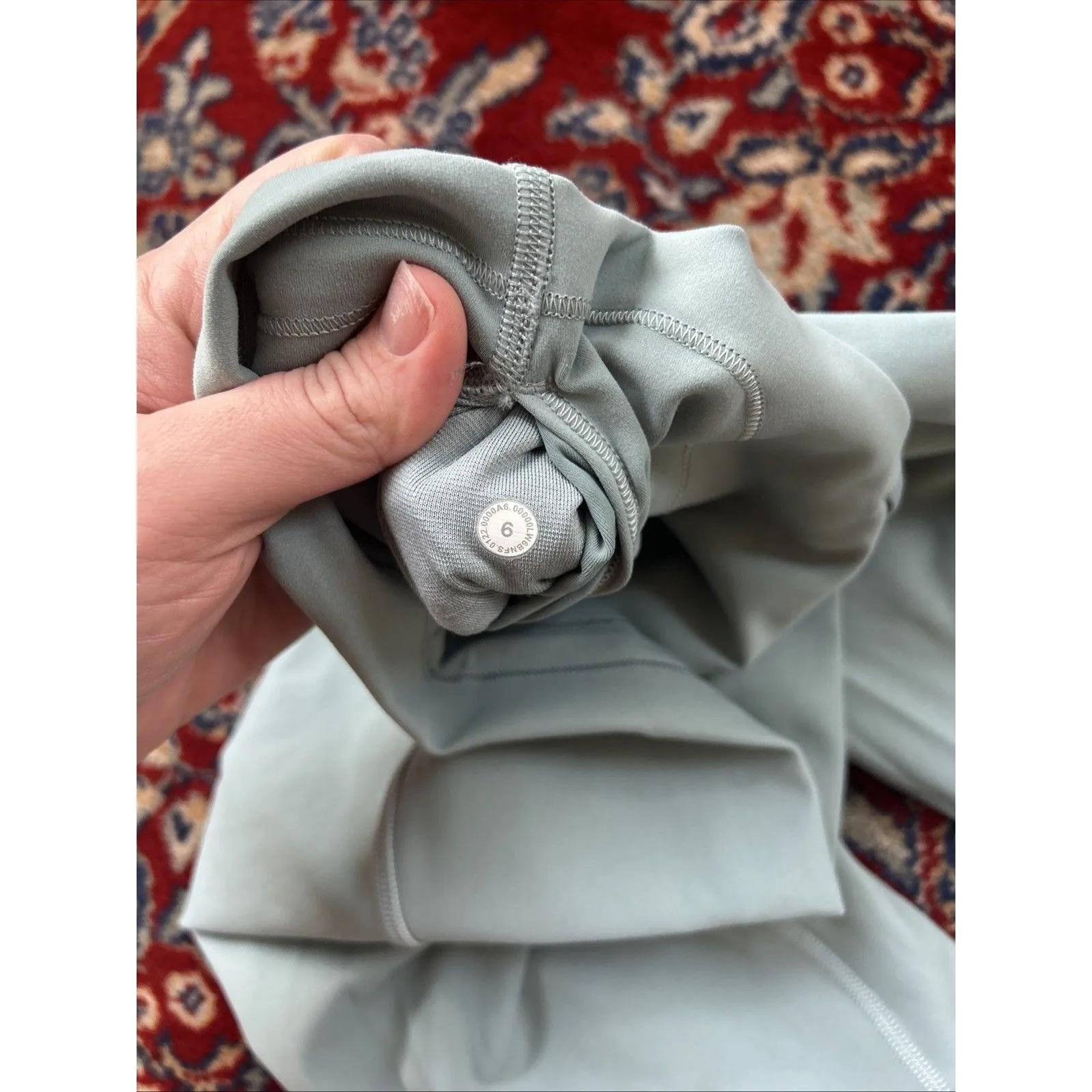 Lululemon Wunder Train High Rise Tight with Pockets 23" Medium Forest Sz 6 - Image 4