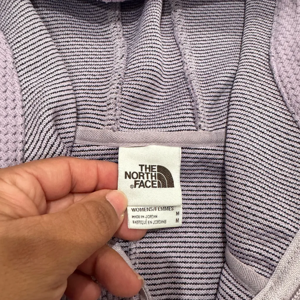 The North Face Lavender Full-Zip Hoodie - Image 4
