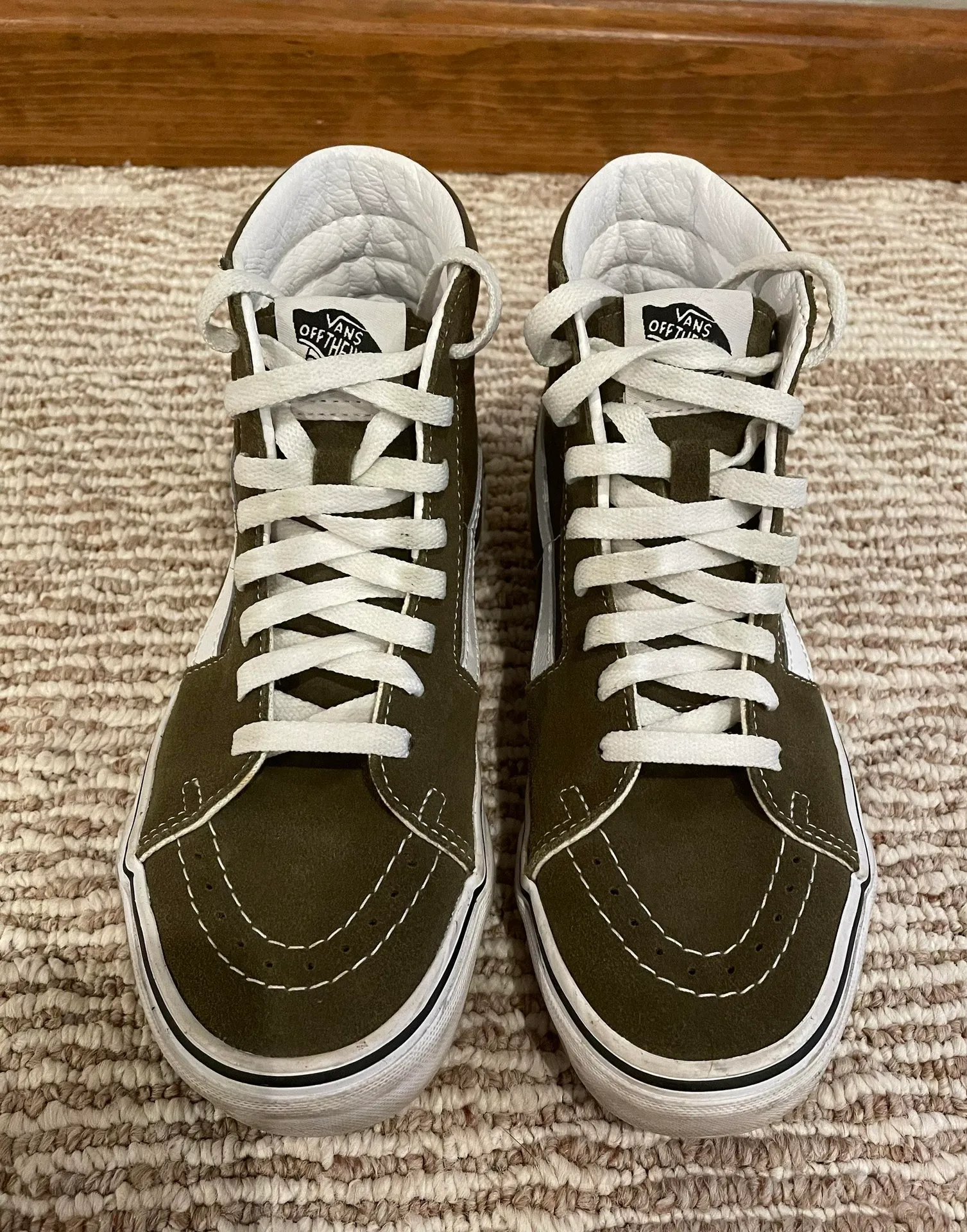 Vans Sk8-Hi olive green - Image 2