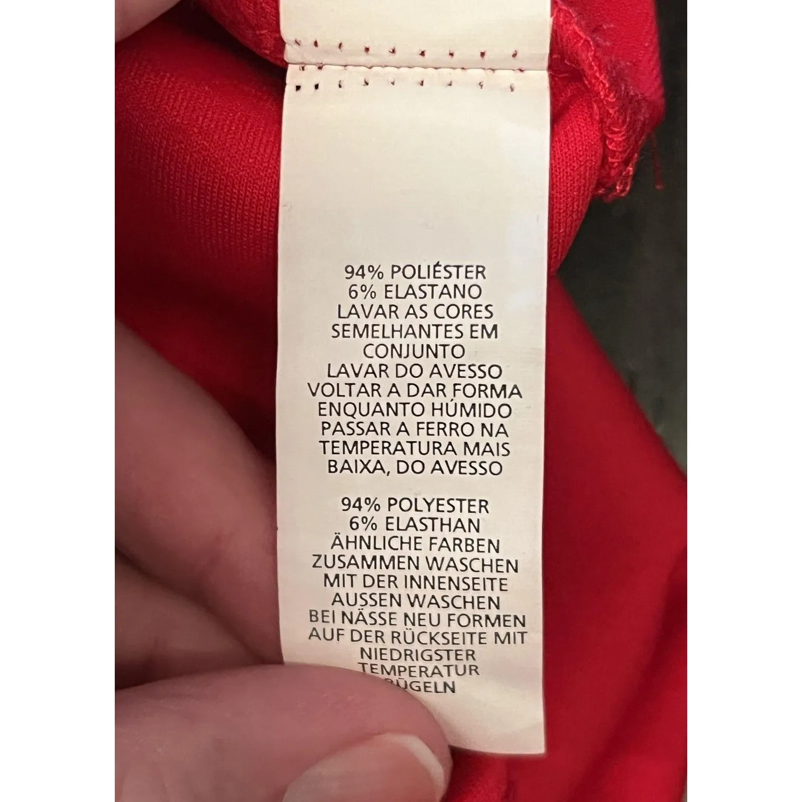 Atmosphere Dress Womens 10 Red Pink Sleeveless Fit & Flare Skater Party - Image 10