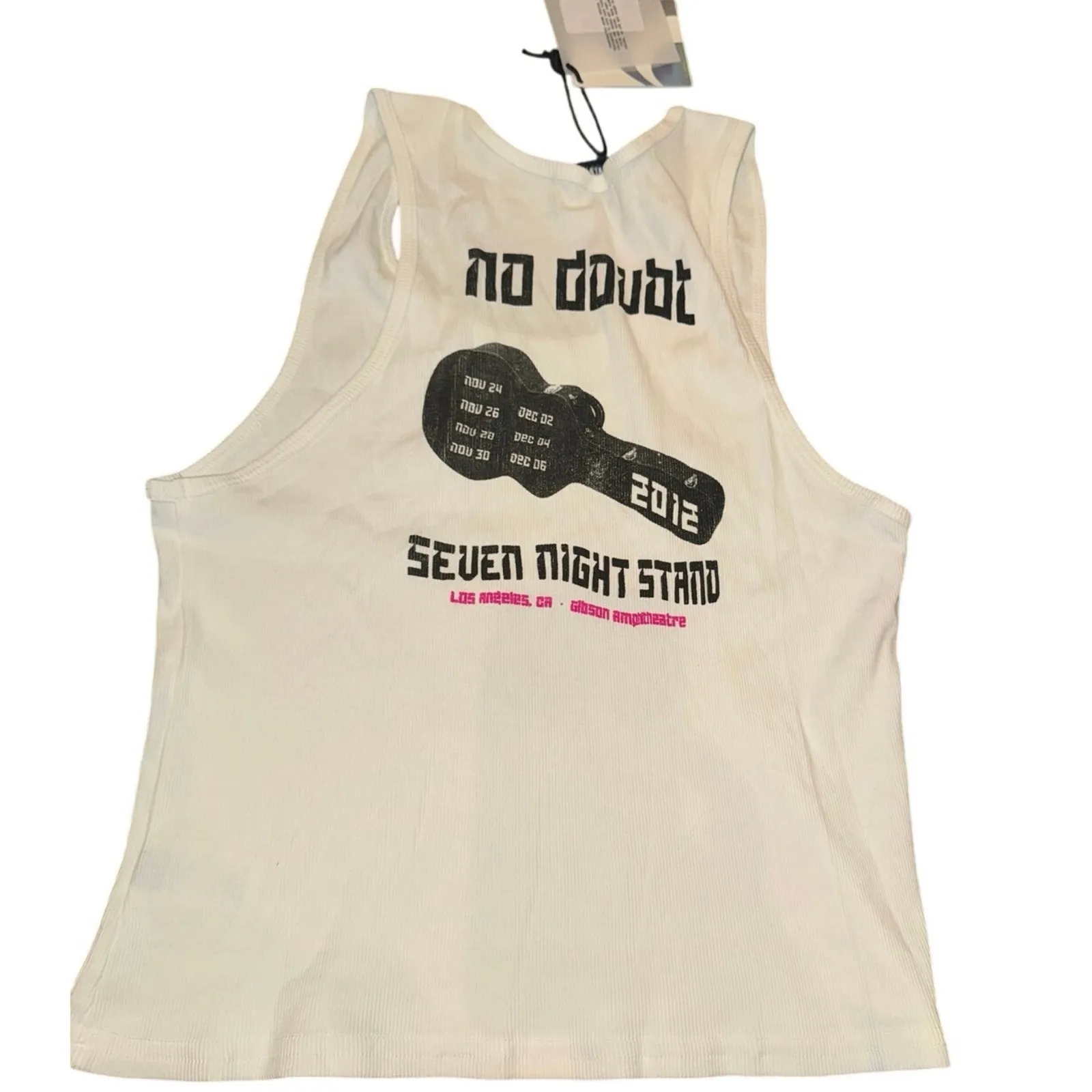 DAYDREAMER No Doubt Seven Night Stand Ribbed Tank Size XL New with Tag MSRP $85 - Image 10