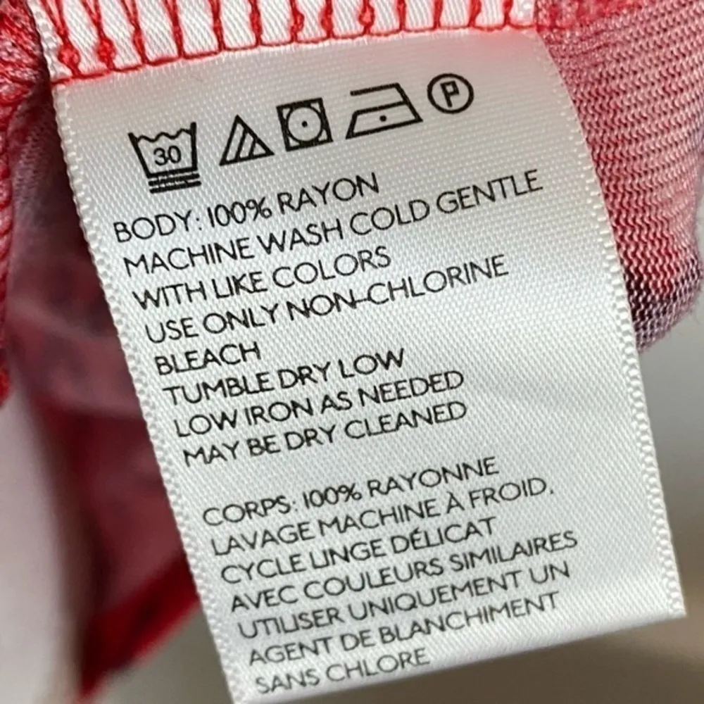 Silence and Noise • Blue Red Tribal Print Tank Top - Image 3