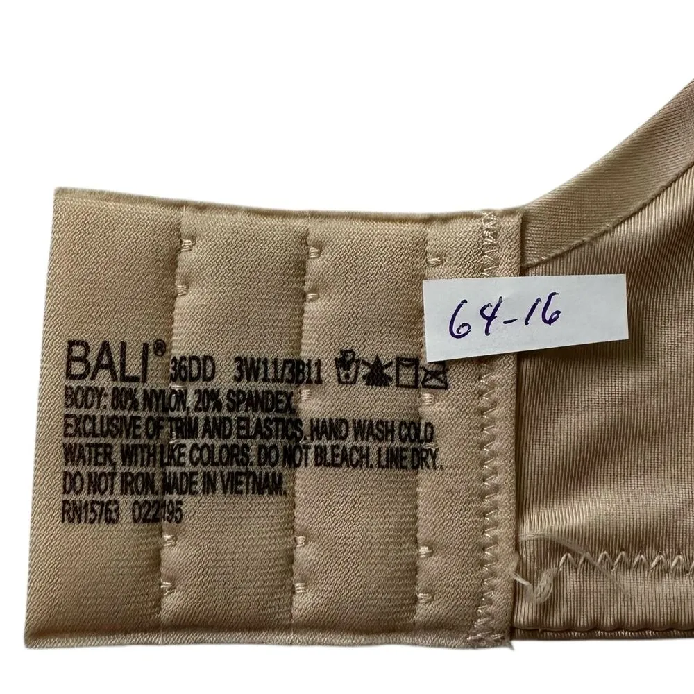 Bali Beige Underwired Adjustable Strap T - Image 7