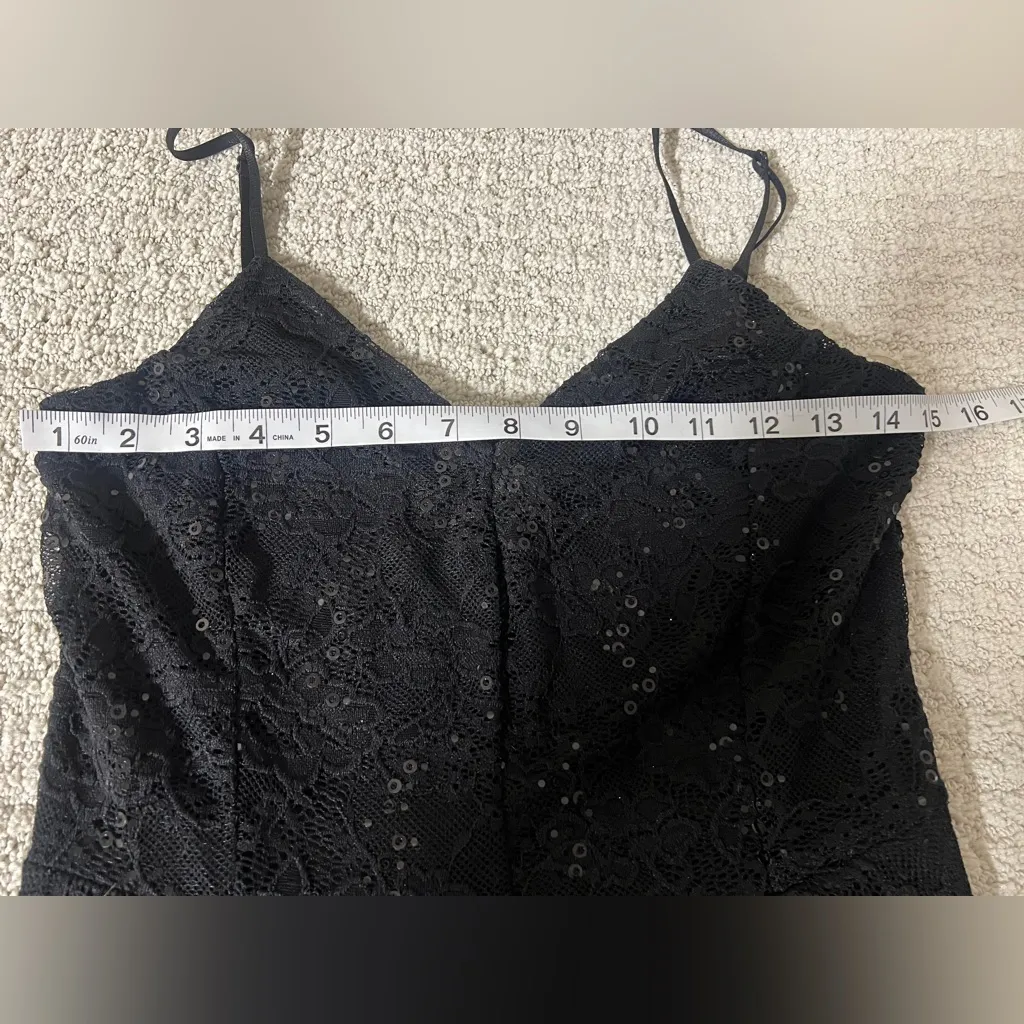 WinDSOr Sweet And Flirty Sequin
Lace Skater Dress - Image 6