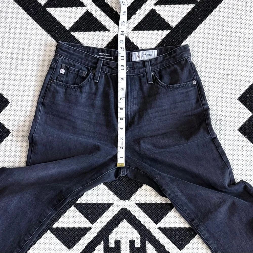 AG Adriano Goldschmied AG-ED Phoebe Vintage High Waisted Tapered Jeans Size 28 - Image 6