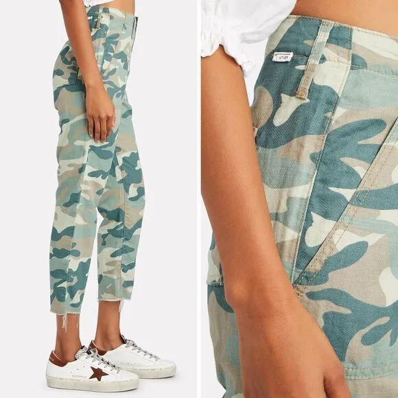 Mother Shaker Chop Crop Camouflage High - Image 3