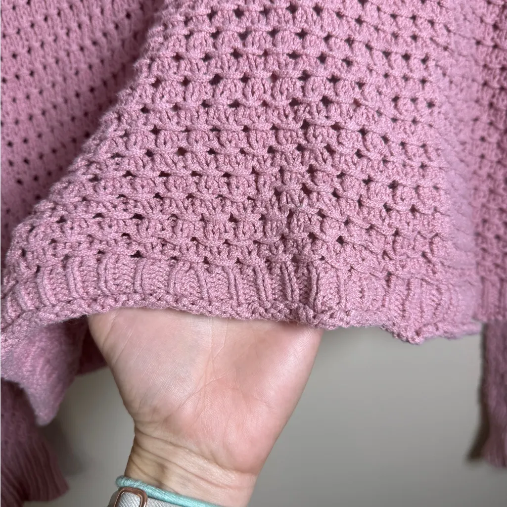 Madewell Open-Stitch Austen Pullover Sweater Sz M - Image 14