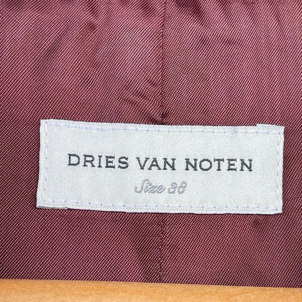 Dries Van Noten
Stretch-Cotton Corduroy Jacket in fuchsia size 38/small - Image 4
