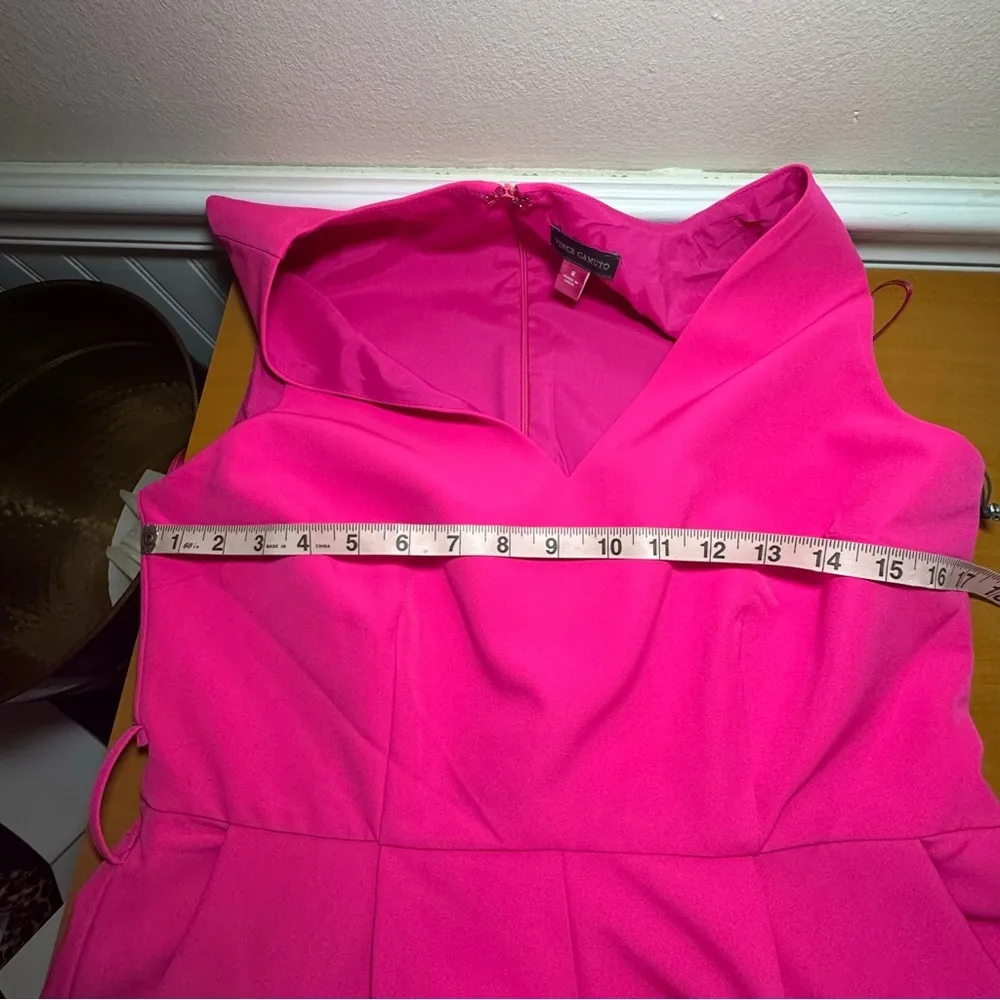 Vince Camuto Vibrant Hot Pink Sleeveless Jumpsuit 8 - Image 13