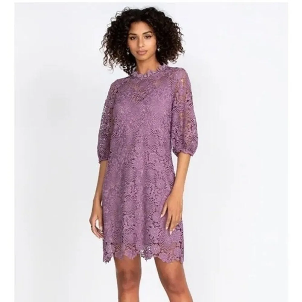 Johnny Was Lorrie Lace Eyelet Mini Dress - Image 16