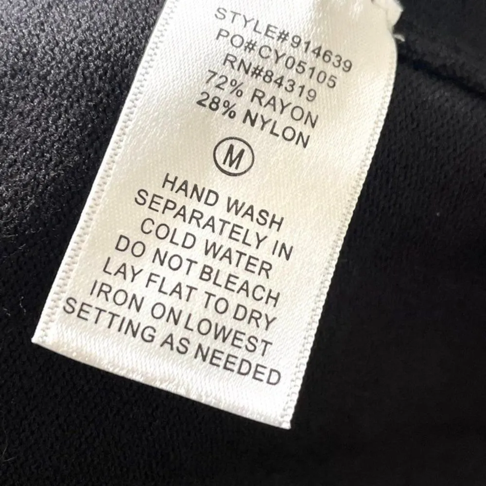 Cyrus open draped front Cardigan Size M - Image 8