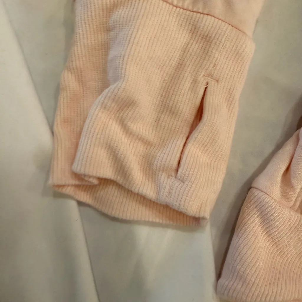 Yogalicious  Light Pink Sweatshirt - Image 4