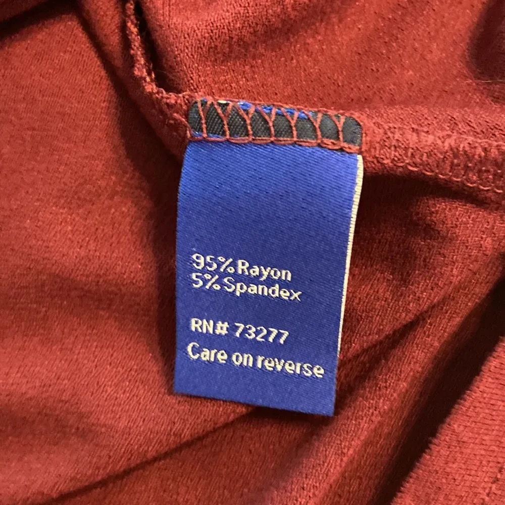 APT 9 Women's Burgundy Top size S brand new length 25” bust 34” see all photos - Image 7