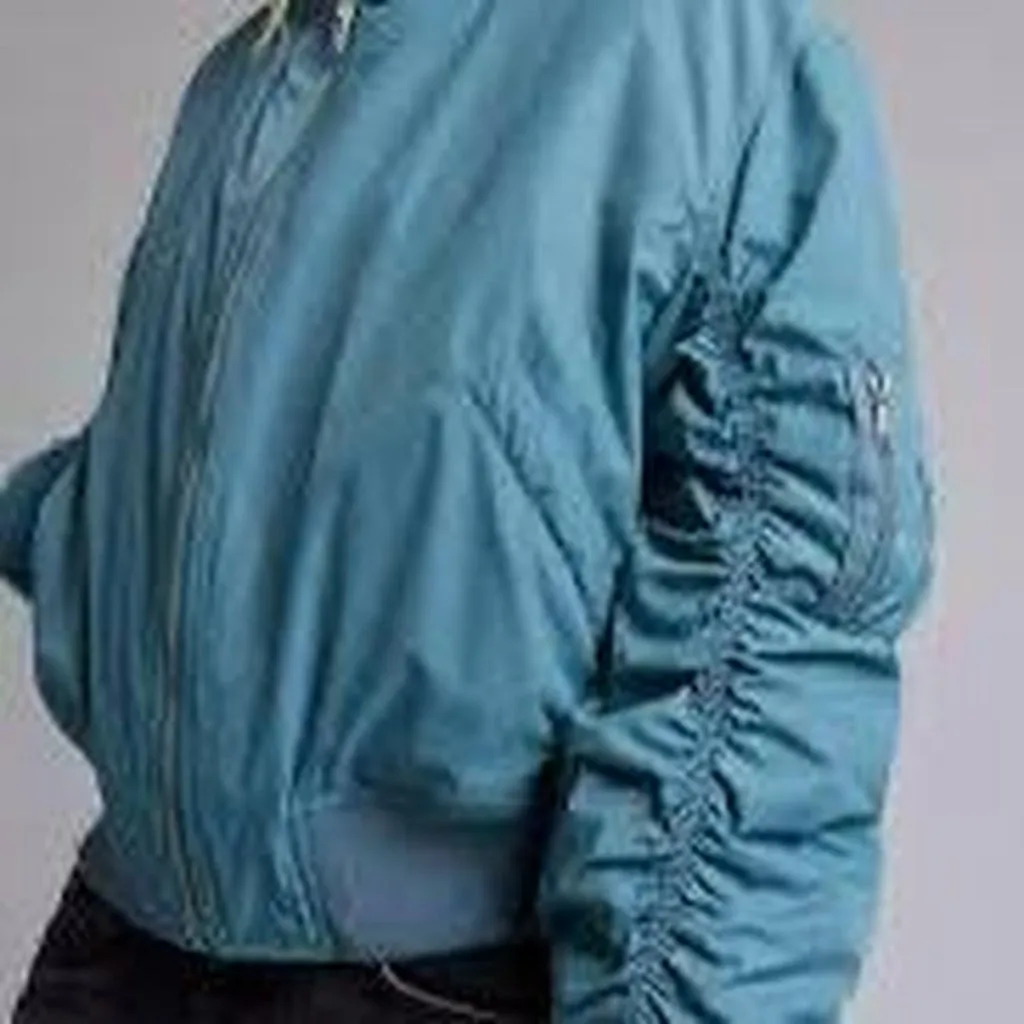 BDG Charlie Barrel Sleeve Bomber Jacket - Image 2